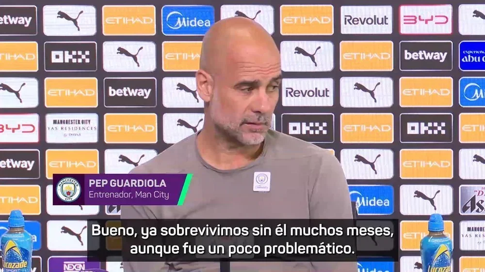 ¿Alarma Rodri? Guardiola: 