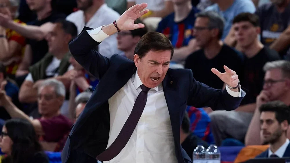 Xavi Pascual, entrenador del Barça de basket